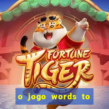 o jogo words to win paga mesmo